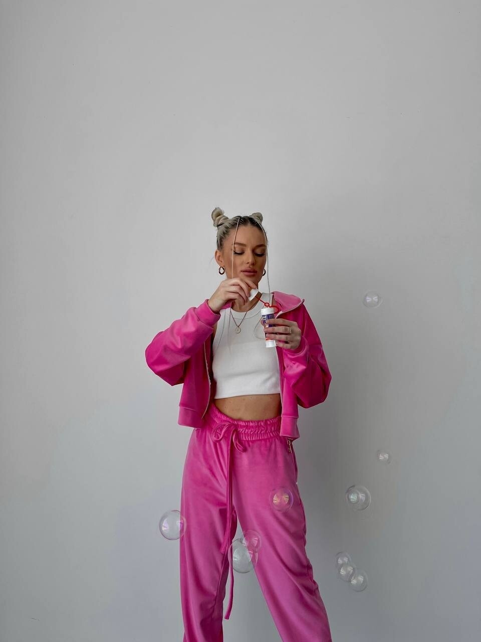 Aksominis kostiumėlis PINK