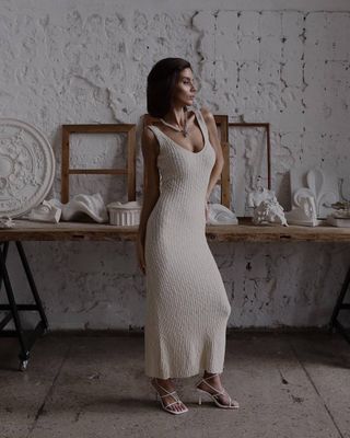 Megzta suknelė Luna