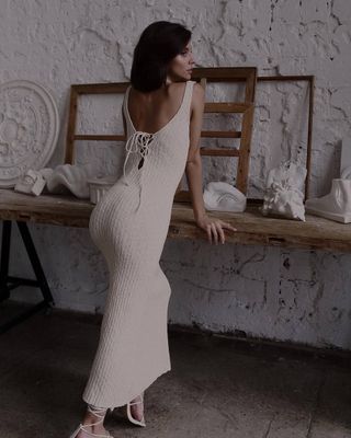 Megzta suknelė Luna