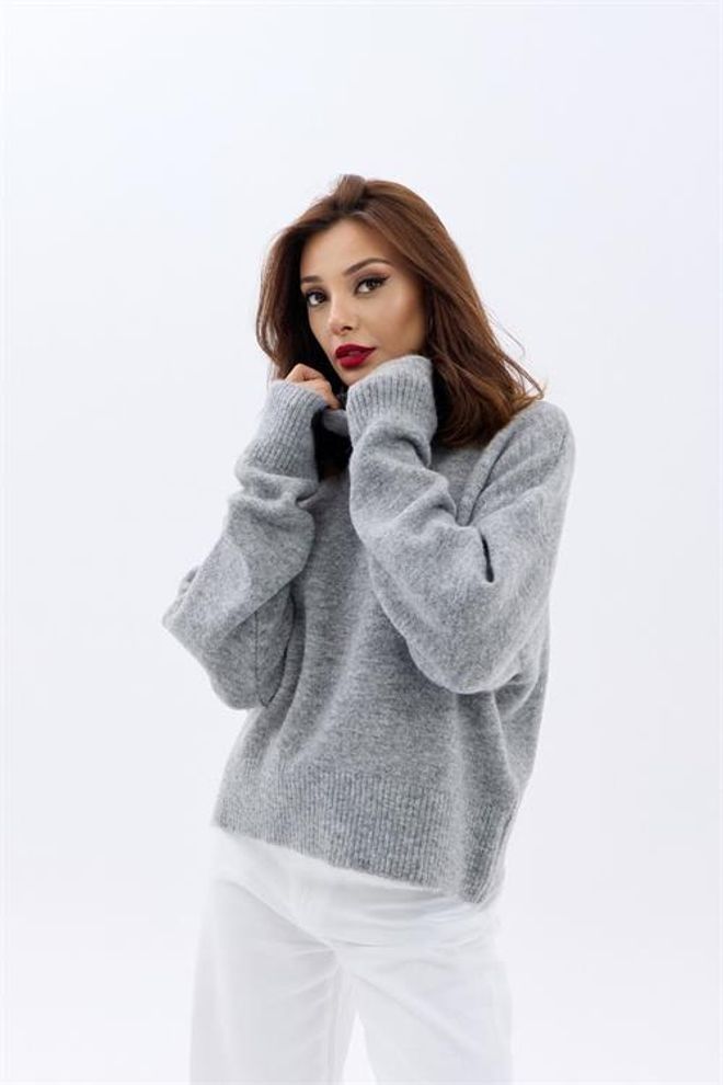 Megztinis light grey