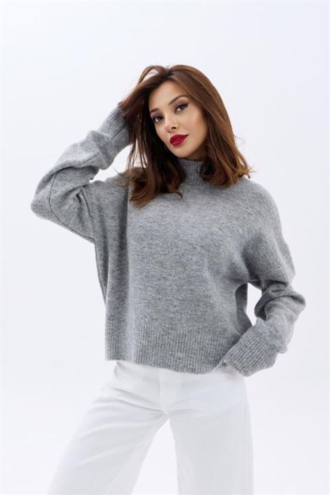 Megztinis light grey