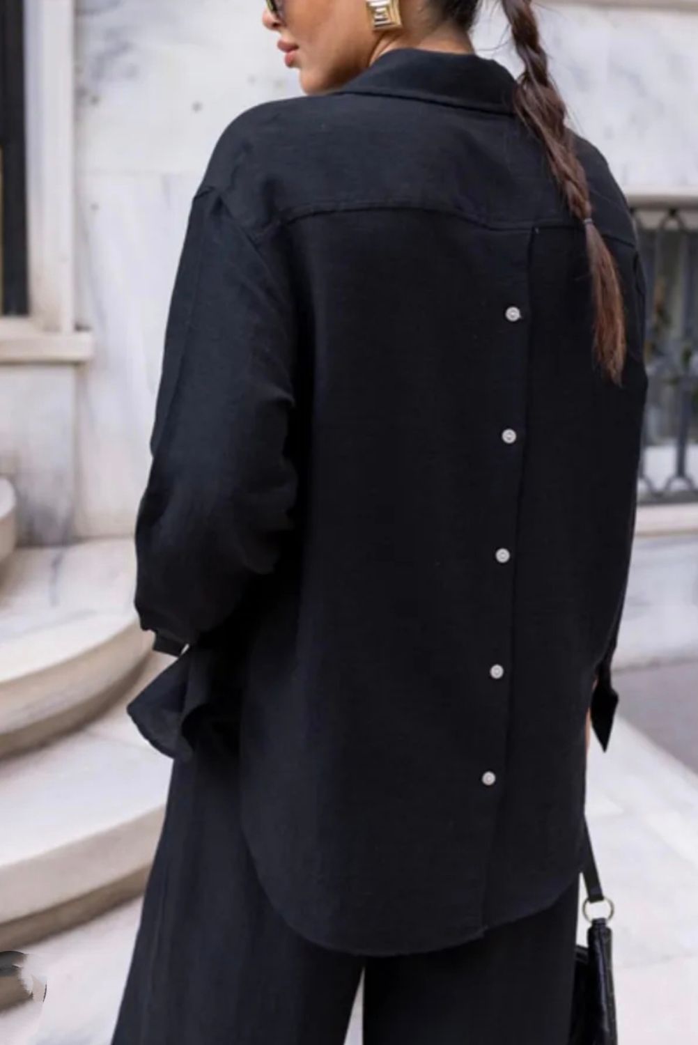 Lino kostiumėlis Black
