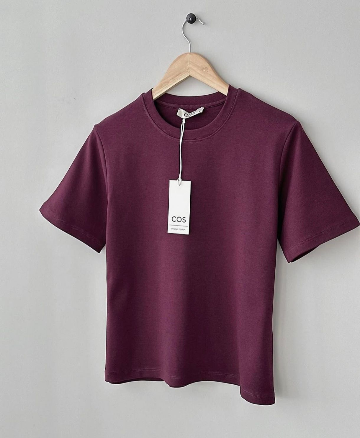 Baziniai marškinėliai Burgundy