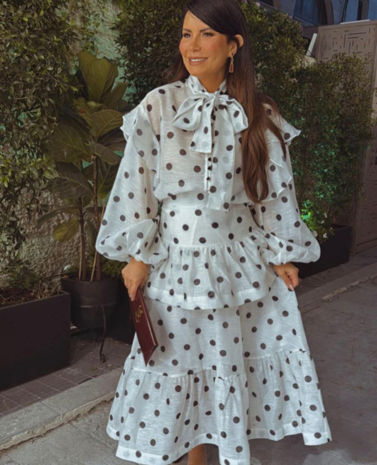 Polka dot komplektas