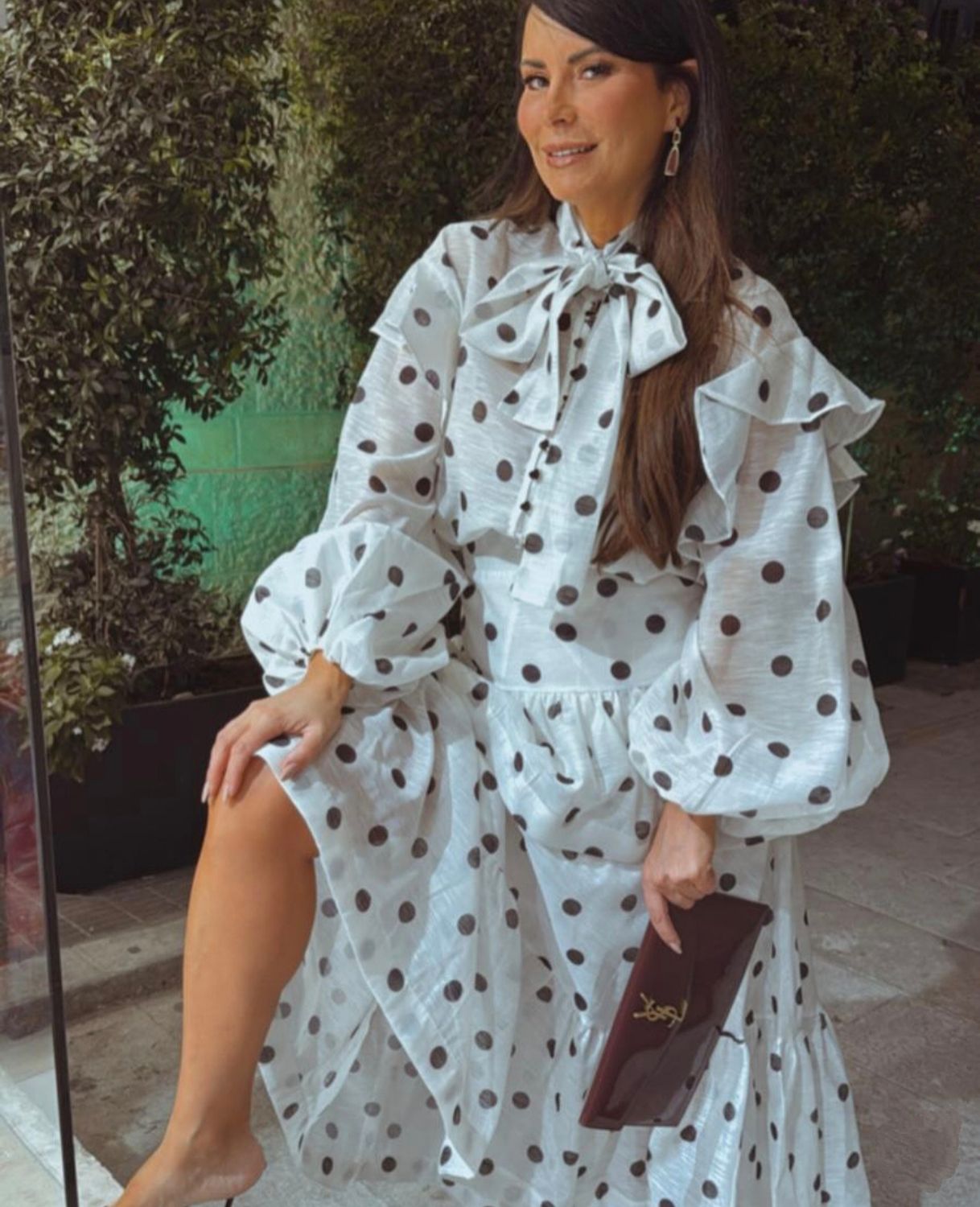 Polka dot komplektas
