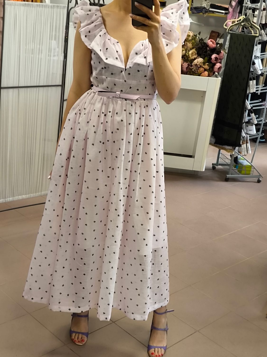 Suknelė polka dot