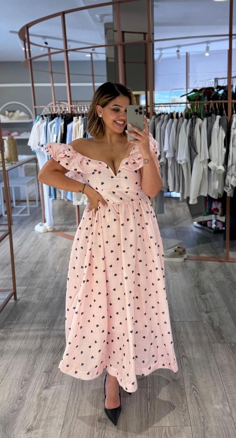 Suknelė polka dot