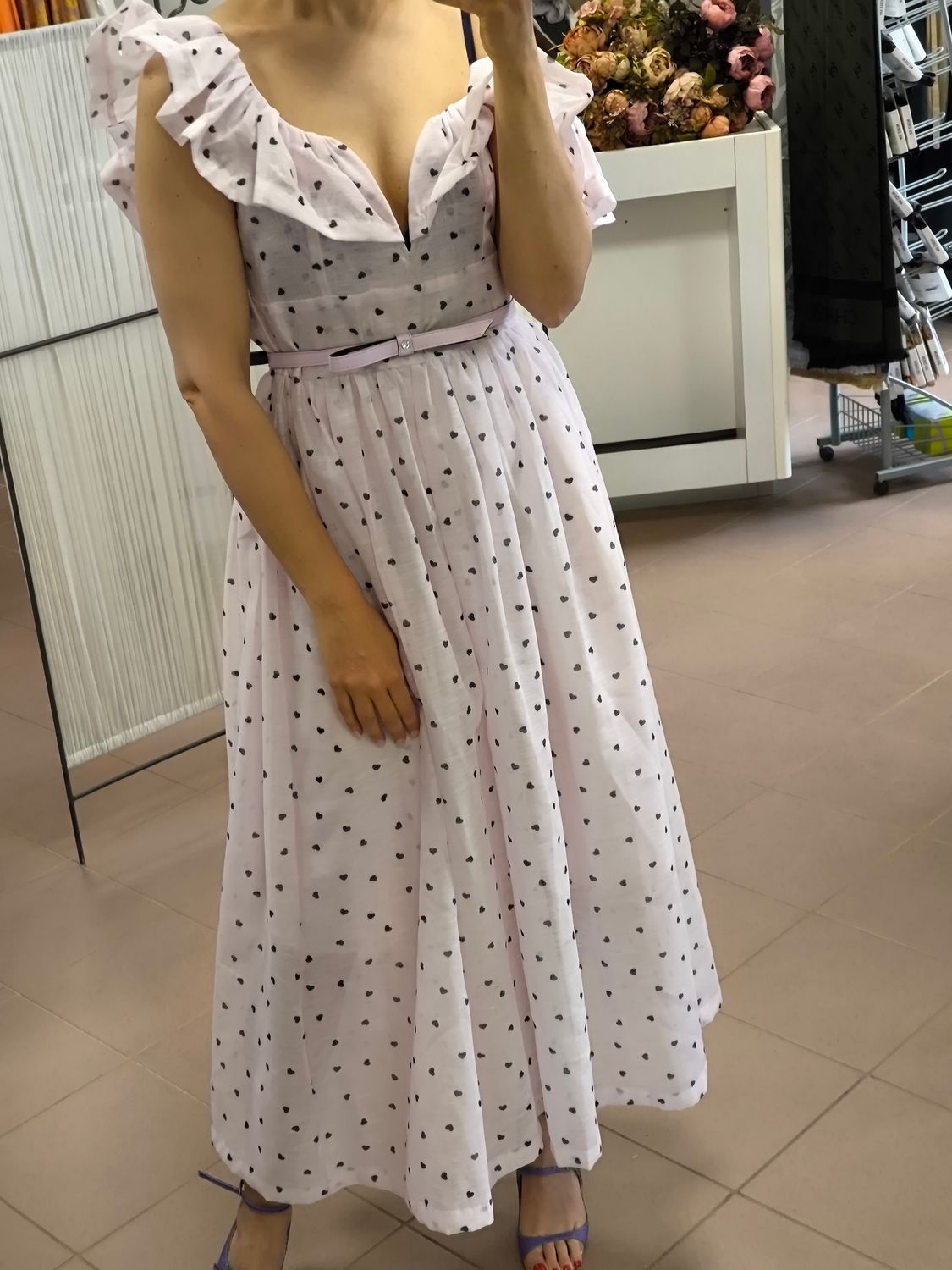Suknelė polka dot