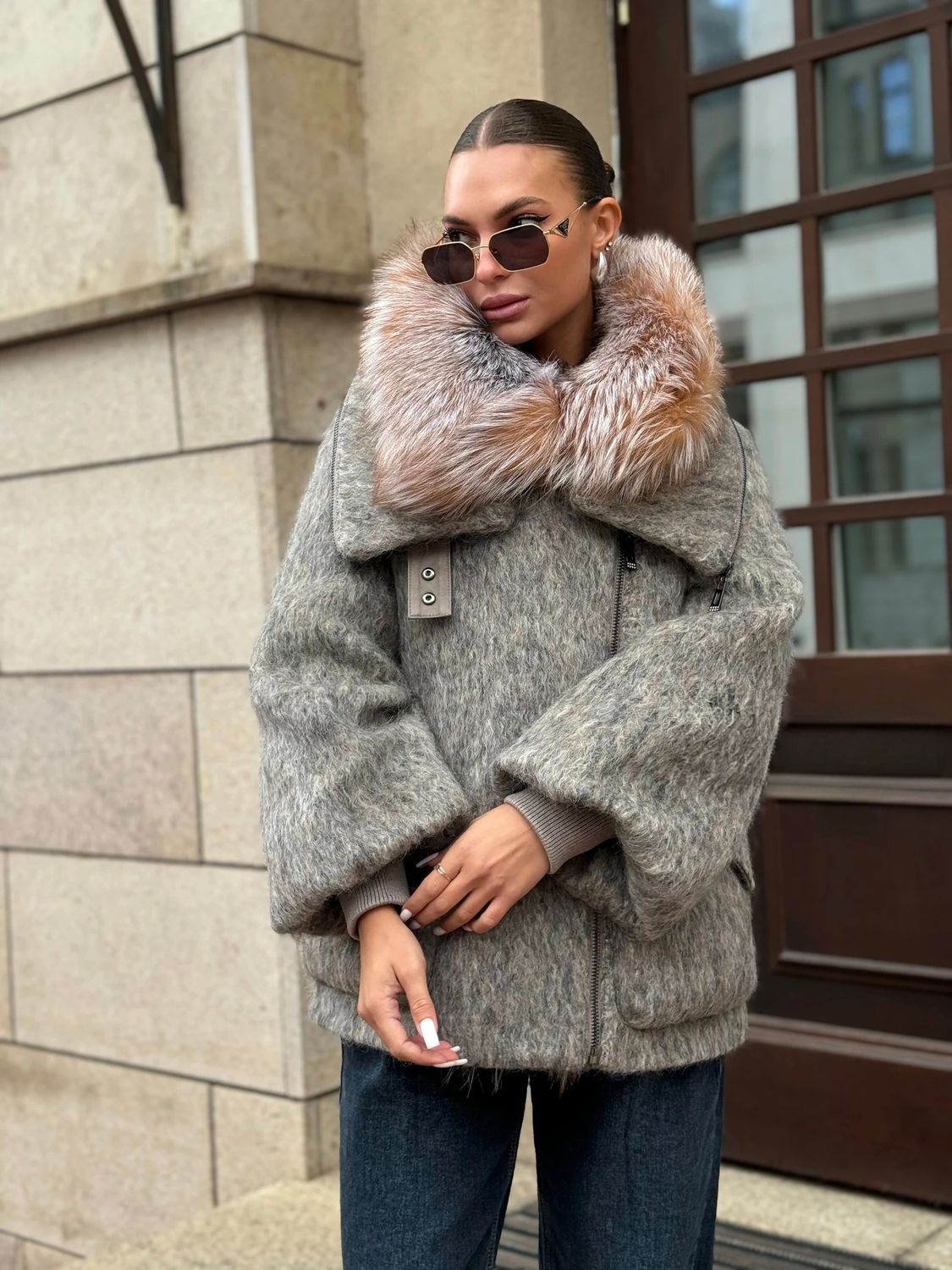 Vilnonė striukė
