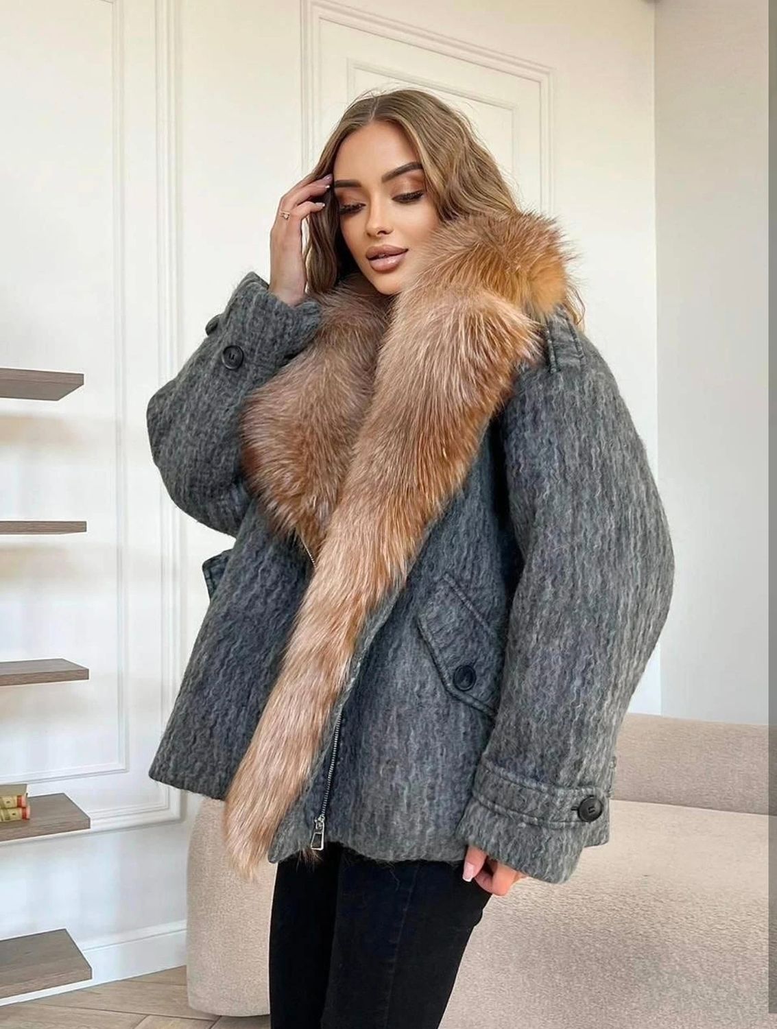 Pukinė striukė
