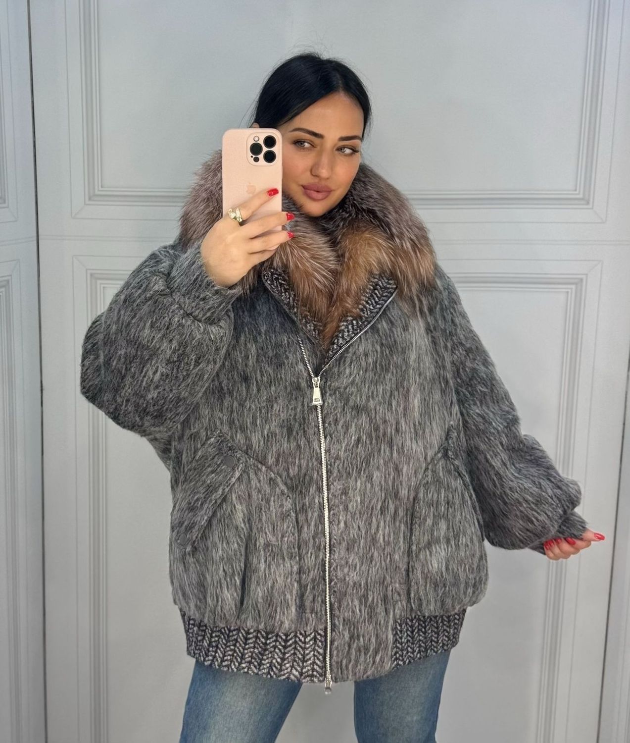 Pūkinis paltas TB fur