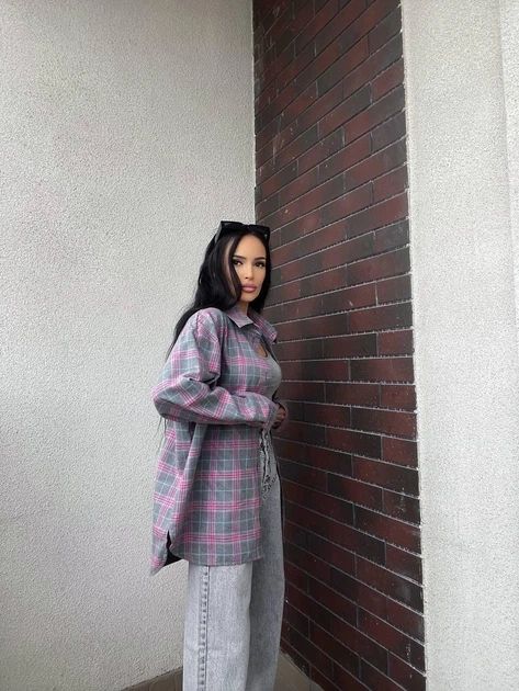 Marškiniai Grey/pink