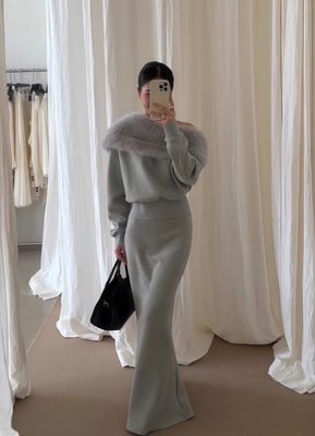 Skirt grey