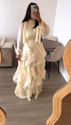 Ivory Whisper Maxi Dress