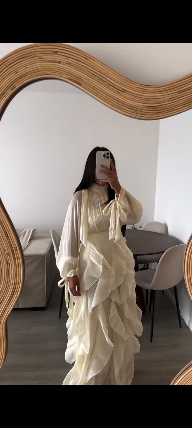 Ivory Whisper Maxi Dress