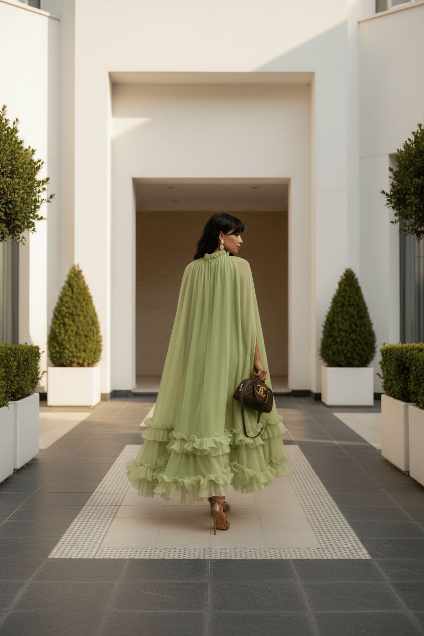 Suknelė Perla pistachio 