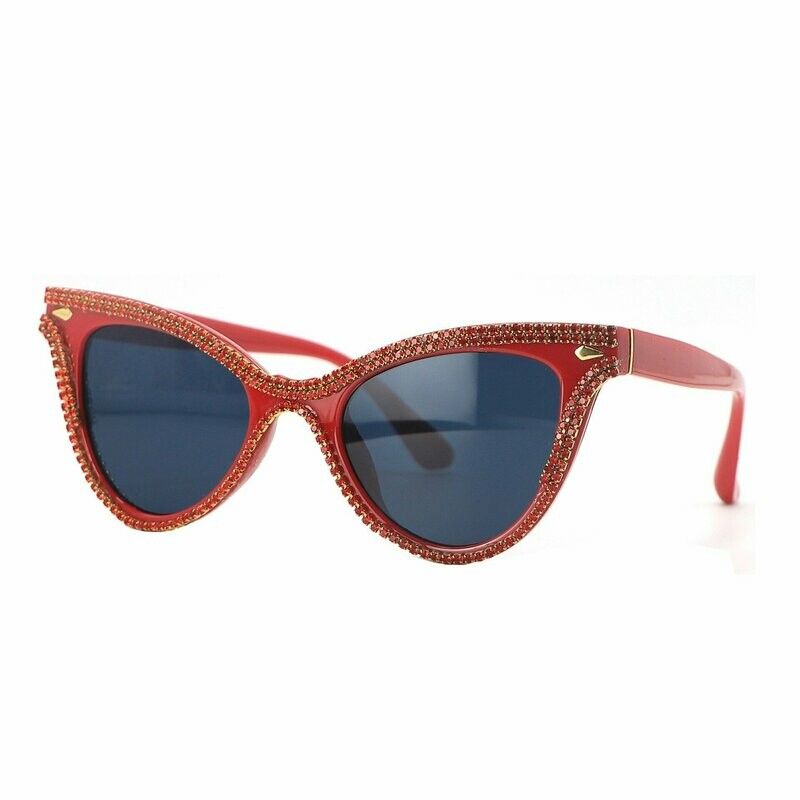 Red Fancy Cat Eye