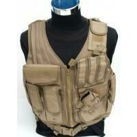 CHALECO TACTICO CQB TAN
