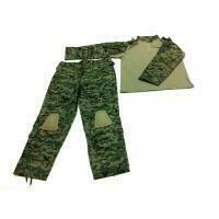 UNIFORME COMBAT CON RODILLERAS PIXELADO RUSO