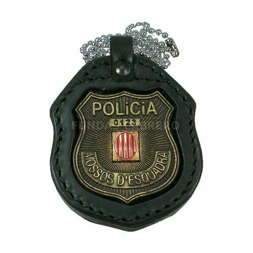 PORTA PLACA CON PINZA Y CADENA