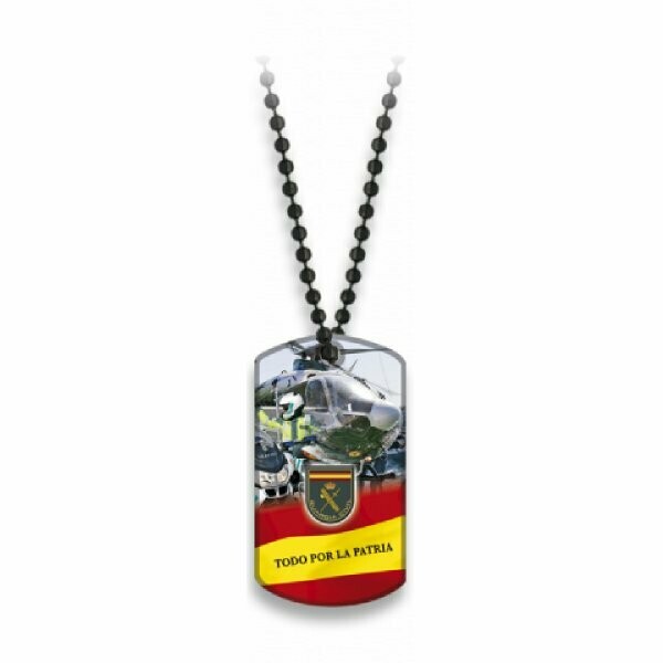 CHAPA CON CADENA GUARDIA CIVIL