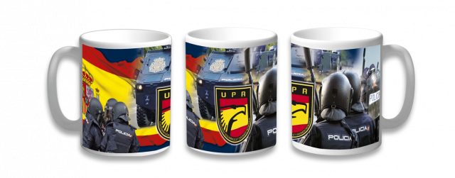 TAZA CERÁMICA UPR POLICÍA NACIONAL