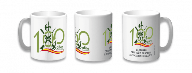 TAZA CERÁMICA CENTENARIO LEGIÓN