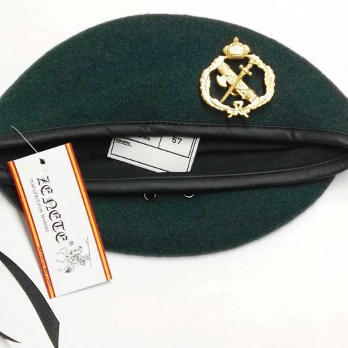 BOINA VERDE DE LA GUARDIA CIVIL PARA SUBOFICIALES