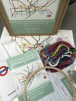 London Underground Embroidery Kit