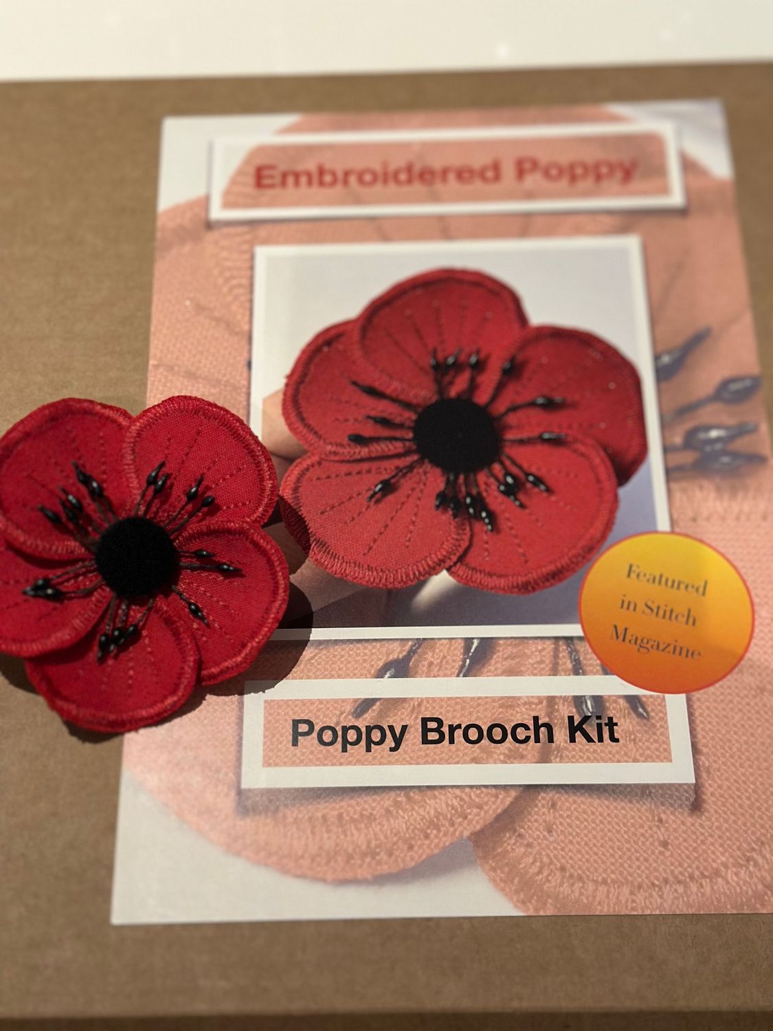 Poppy Brooch
