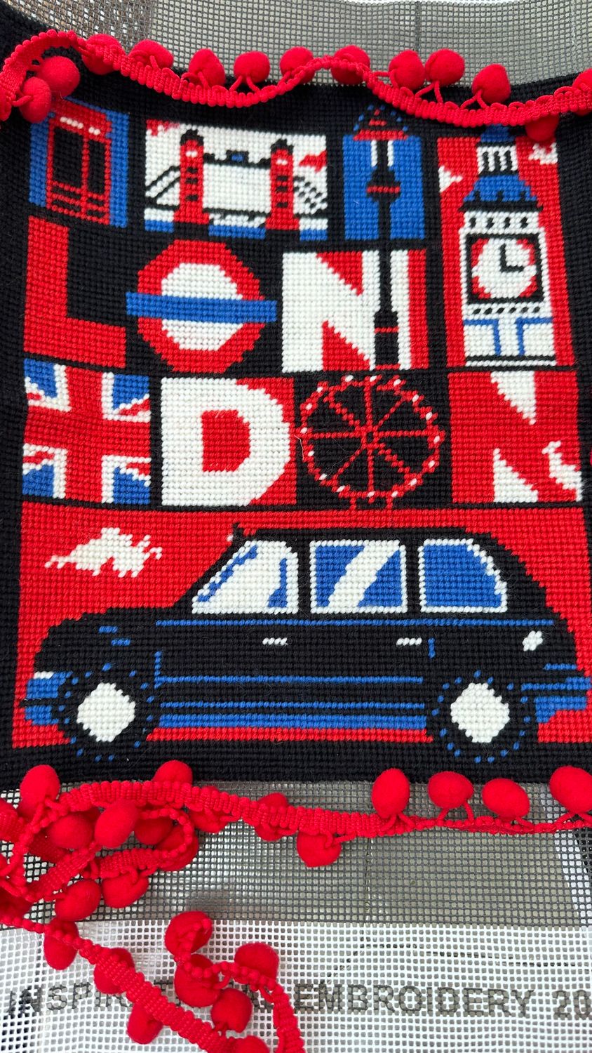 London Taxi Needlepoint Kit