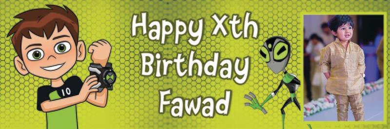 Ben 10 Birthday Banners