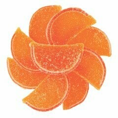 Sour Peach Fruit Slices