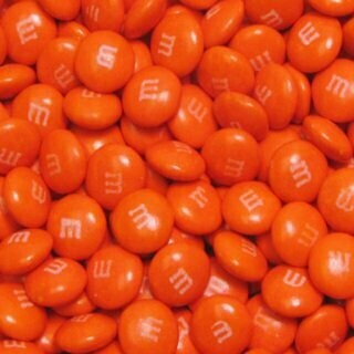 Orange M&M's