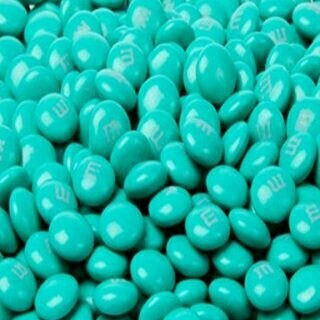 Aqua Green M&M's
