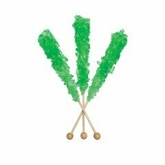 Green Apple Rock Candy Stick