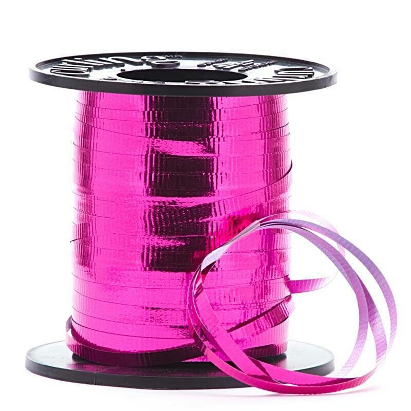 Metallic Fuchsia Curling Ribbon