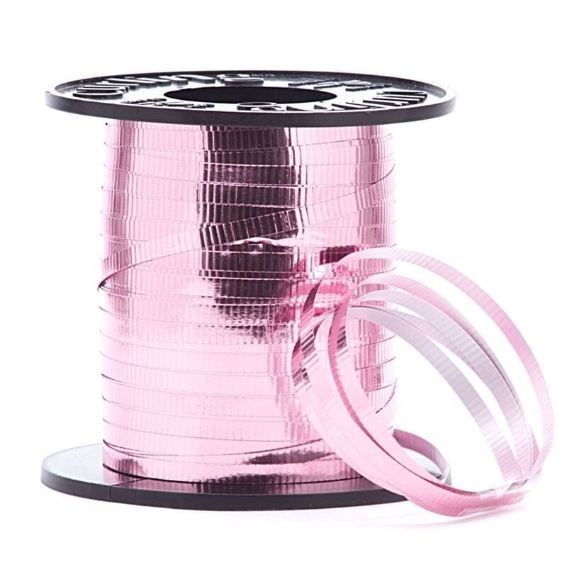 Metallic Light Pink Curling Ribbon