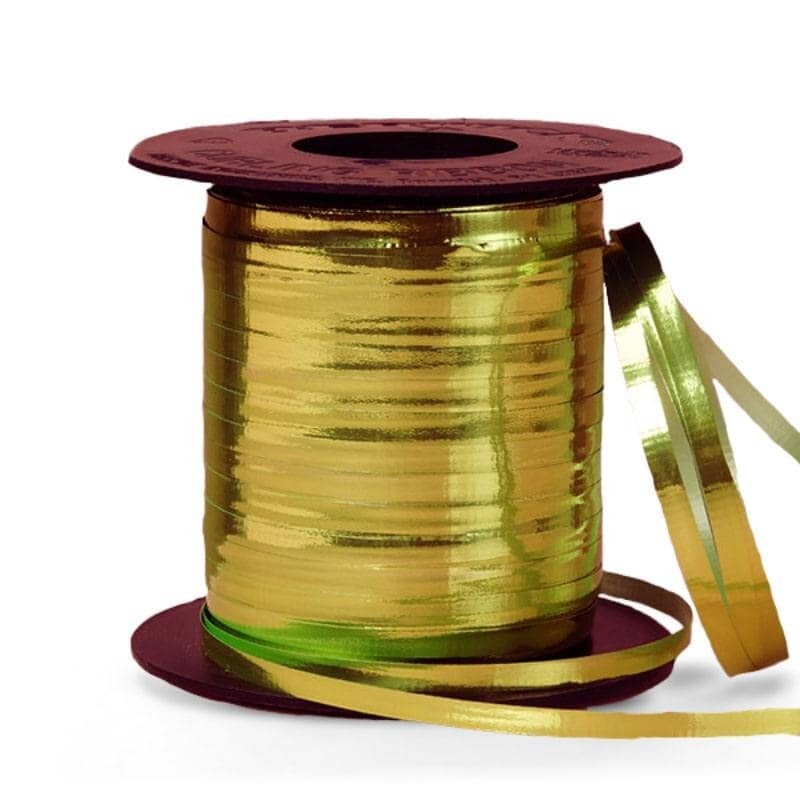 Metallic Lime Curling Ribbon