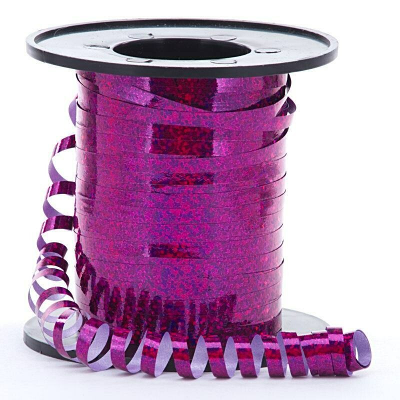 Orchid Sparkle Holographic Curling Ribbon