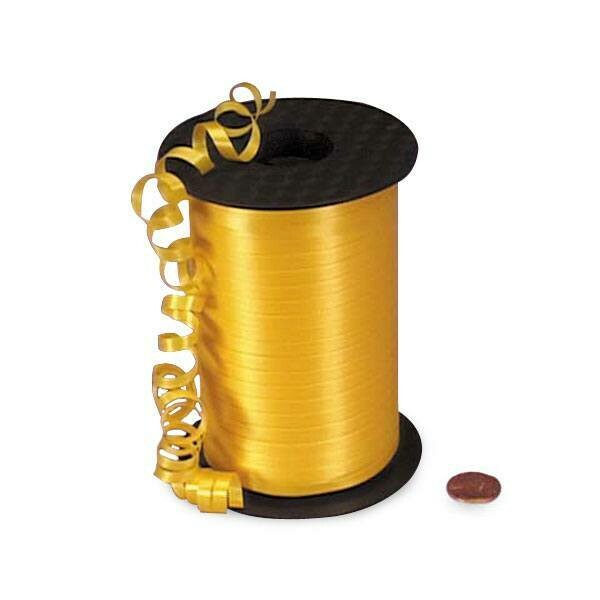 Dark Yellow Curling Ribbon