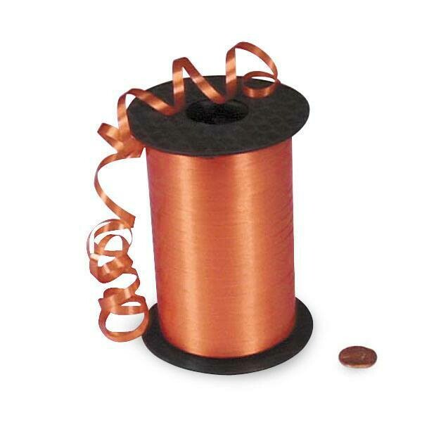 Orange Curling Ribbon