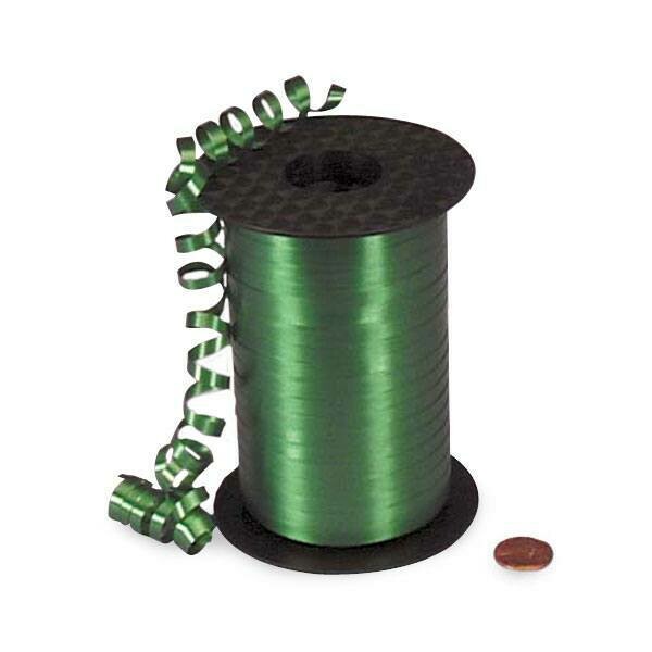 Dark Green Curling Ribbon