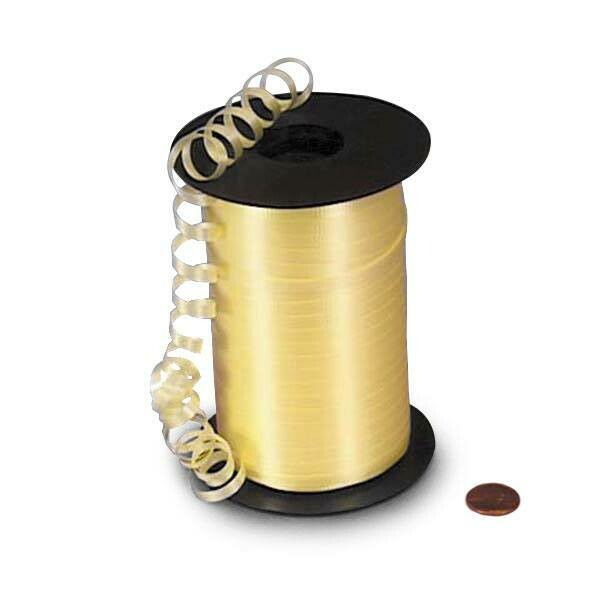 Yellow Curling Ribbon