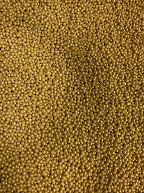 Metallic Gold Nonpareils