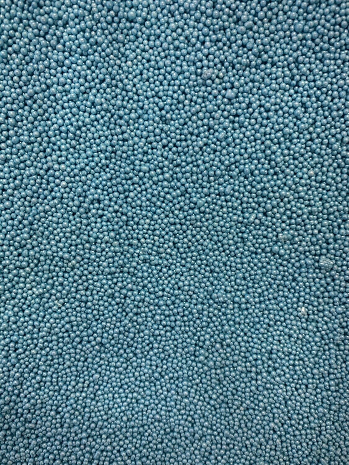 Metallic Blue Nonpareils