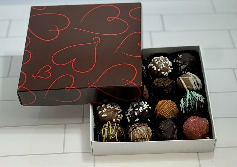 1/2 lb. Valentine's Day Truffle Box
