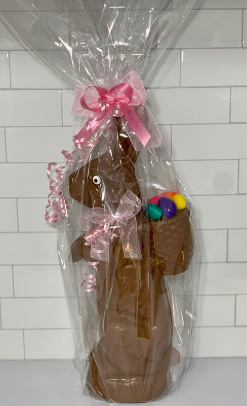 Large Traditional Basket Bunny