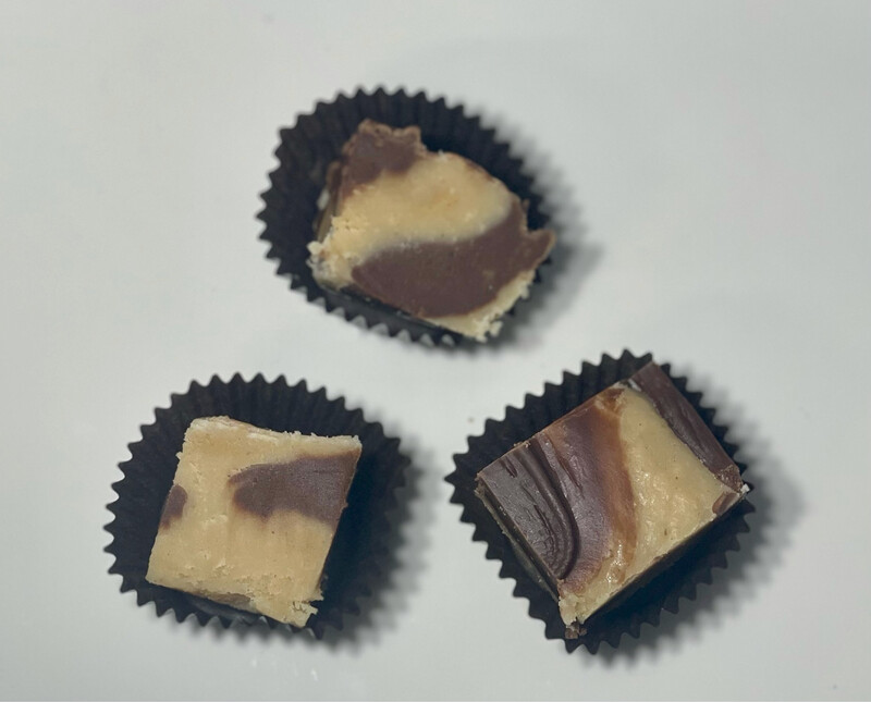 Peanut Butter Chocolate Swirl Fudge