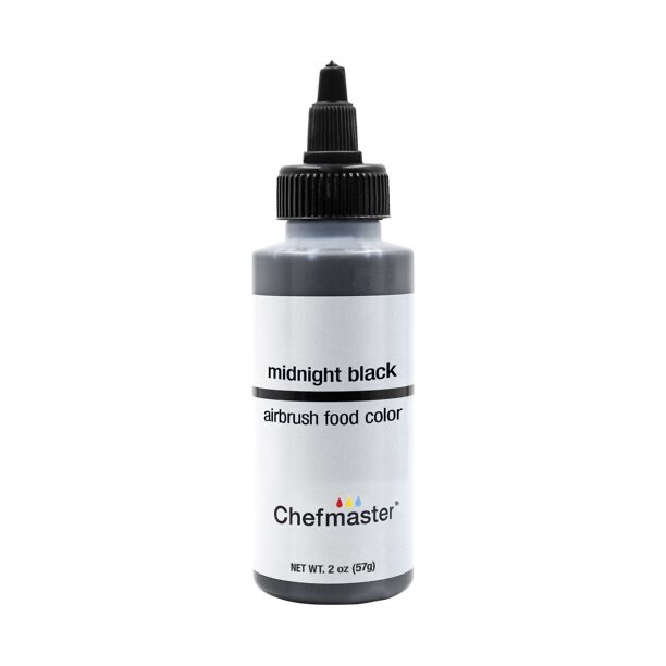 Midnight Black Airbrush Food Color